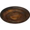 Ekena Millwork Kepler Traditional Ceiling Medallion (For Canopies up to 5 1/4"), 23 5/8"OD x 1 3/4"P, Rust CM24KPRUS - alternate 4